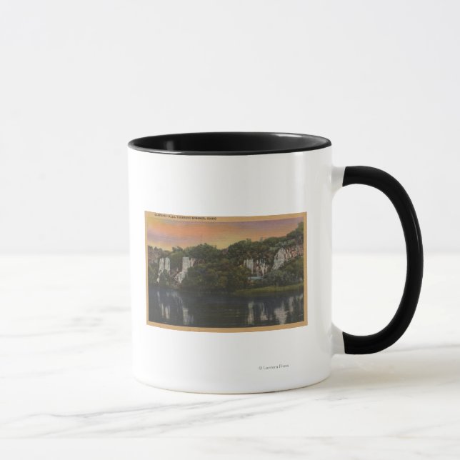 Mug Mille sources, IDView of Quartette Falls (Droite)