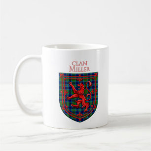 Mug Miller Tartan Scottish Plaid Lion Rampant