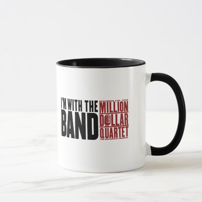 Mug Million de quartet du dollar "je suis avec la (Droite)