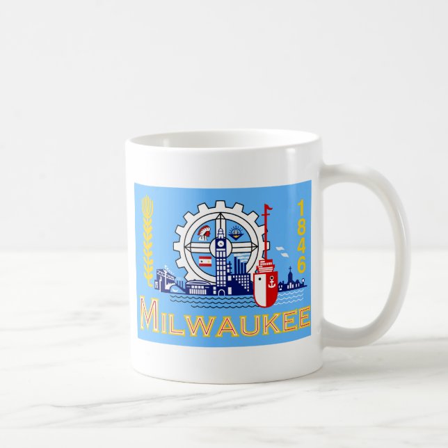 Mug Milwaukee, le Wisconsin, Etats-Unis diminuent (Droite)