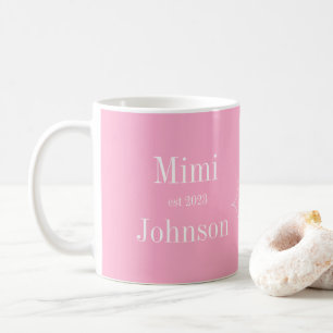 Mug Mimi Grand-mère rose