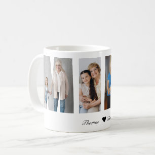 Mug Mimi Photo Collage Cadeau pour grand-mère de la pa