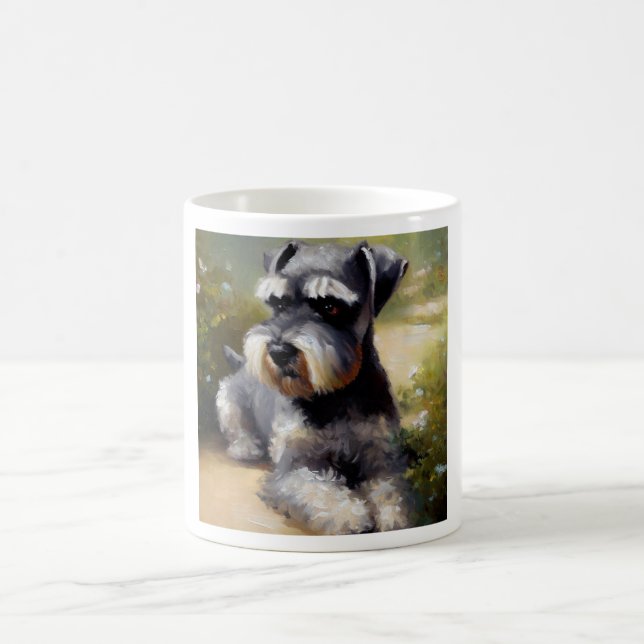 Mug Miniature de Schnauzer Dog (Centre)