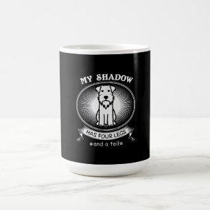 Mug Miniature Schnauzer Is My Dog Is My Shadow Funny