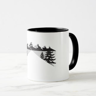 Mug Minimal Winter Landscape Design