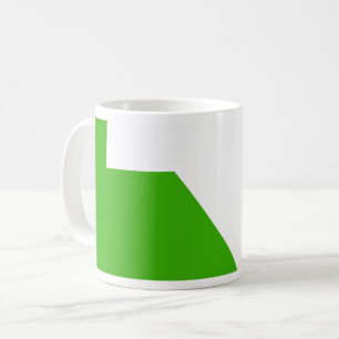Mug Minimalisme Vert Blanc