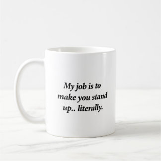 Mug Minimalist Simple Typography Physical Therapy