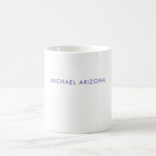Mug Minimaliste Moderne Simple Nom Propre