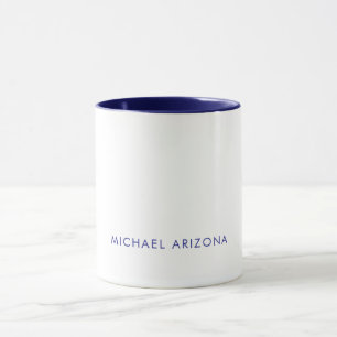 Mug Minimaliste Moderne Simple Nom Propre