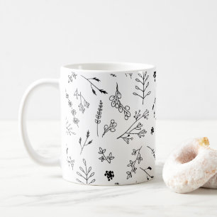 Mug Minimaliste moderne tendance botanique