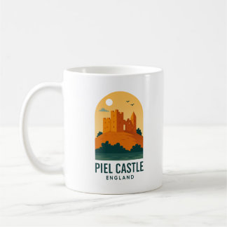 Mug minimaliste Piel Castle - Cadeau historique de