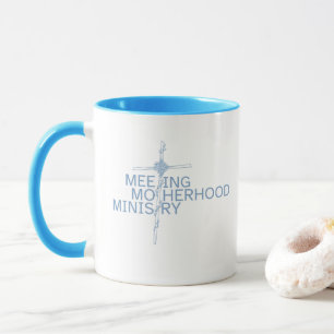 Mug Ministère de la maternité croix – Maman qui travai