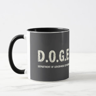 Mug Ministère De L'Efficacité Gouvernementale Chien De