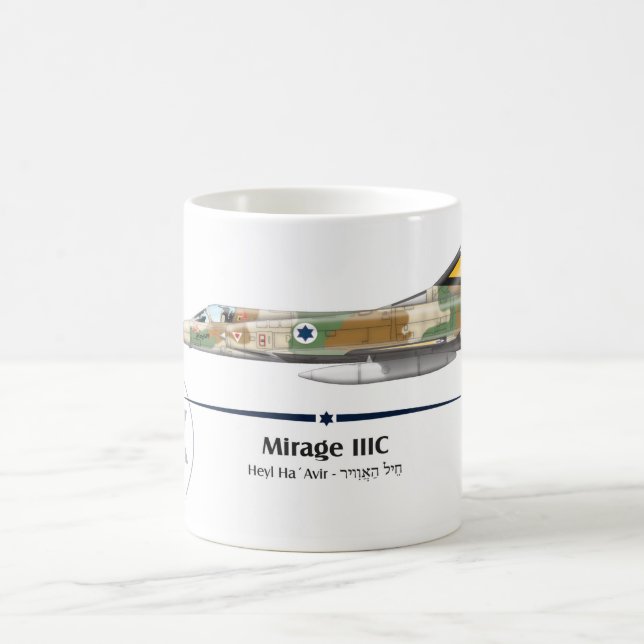 Mug Mirage IIIC ISRAÉLITE AIR FORCE - IAF (Centre)