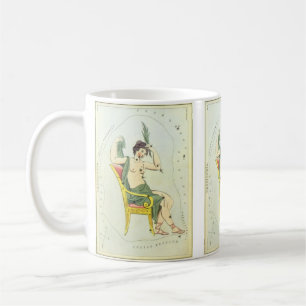 Mug Miroir d'Urania, carte céleste d'astronomie vintag