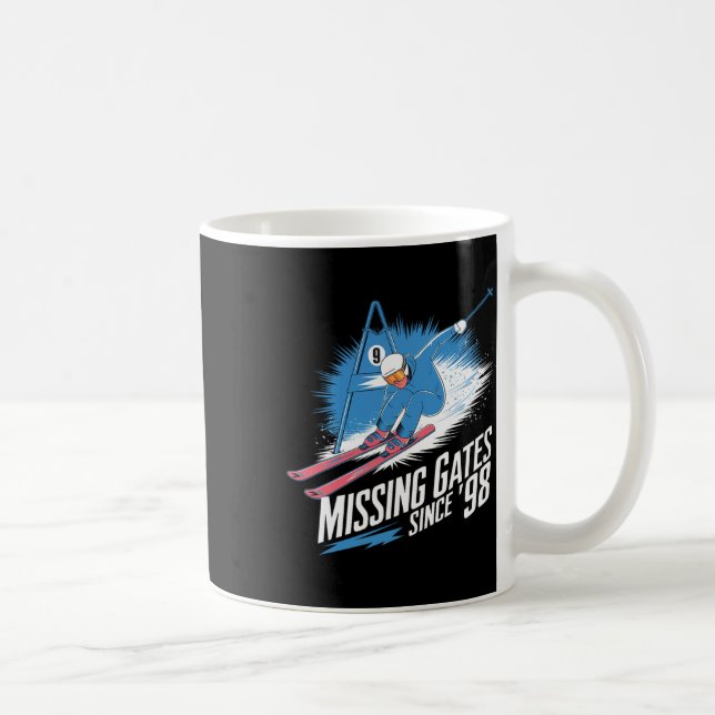 Mug Missing Gates Since 98 Alpine Skiing  (Droite)