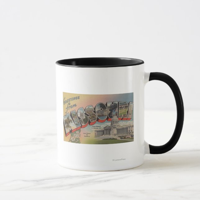 Mug Missouri (Capitale d'État/Fleur) (Droite)
