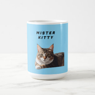 Mug Mister Kitty – Conception de personnage de chat mi