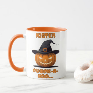 Mug Mister Pumpk-A-Boo Halloween Pumpkin
