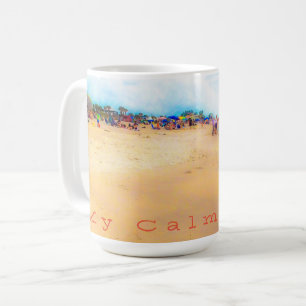 Mug Misty Day at the Beach