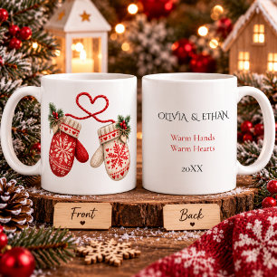 Mug Mittens de Noël nordiques Amour hivernal scandinav