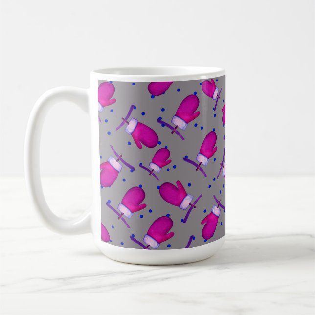 Mug Mittens retro_gray (Gauche)