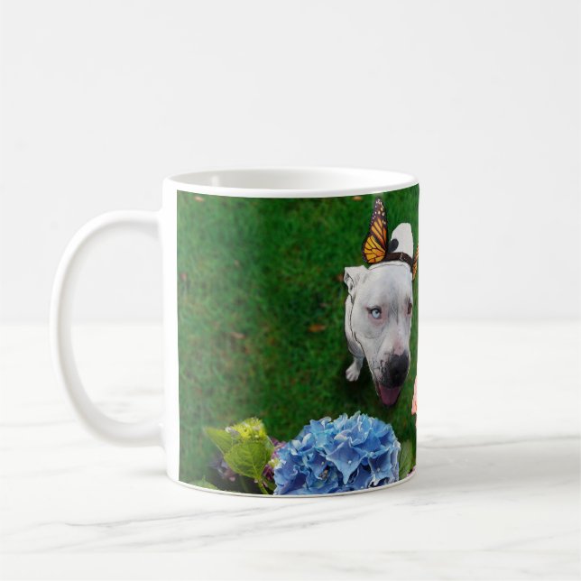Mug Mitzy le Mariposa (chien avec des ailes de (Gauche)