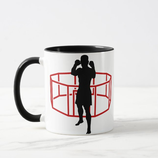 Mug MIXED MARTIAL ART Mens Marshal Arts Mélange Cage F (Gauche)