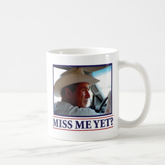 Mug Mlle Me Yet de George W Bush (Droite)