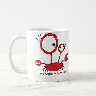 Mug Mme Crabby pendant le matin