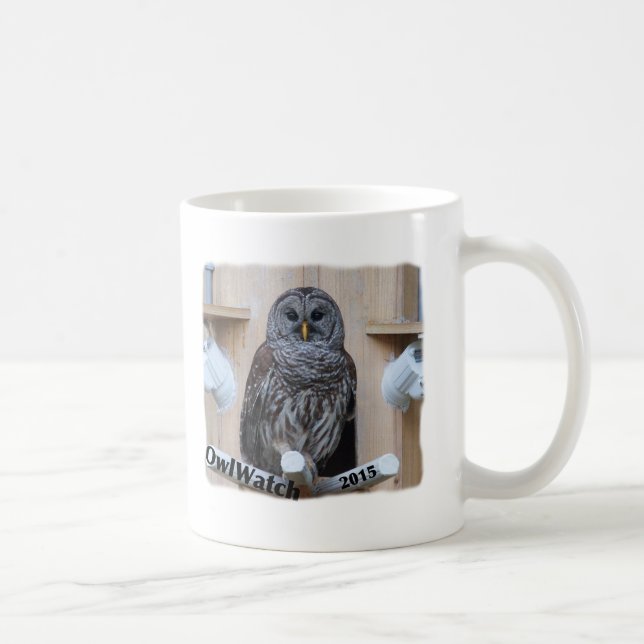 Mug Mme hibou barré - nid d'OctoBox (Droite)