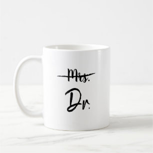 Mug Mme Line Strikethrough Dr Graduation Gift