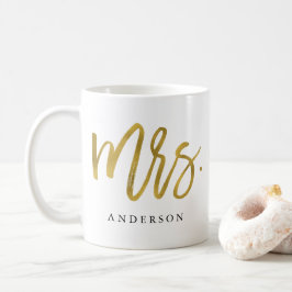 Mug Mme or calligraphie personnalisée