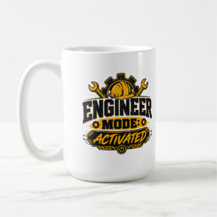Mug Mode Ingénieur Activé Humour d'Ingénieur