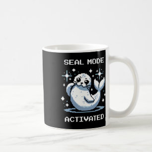 Mug Mode Jointure Activé Pixel Art Jointure Rétro Styl
