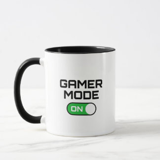 Mug Mode Joueur Activé Interrupteur à Bascule Drôle Ca