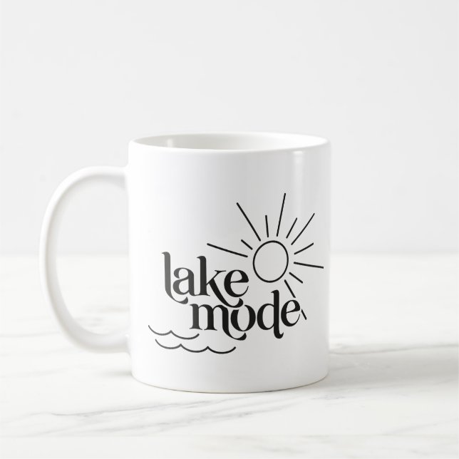 Mug Mode lac Soleil été (Gauche)