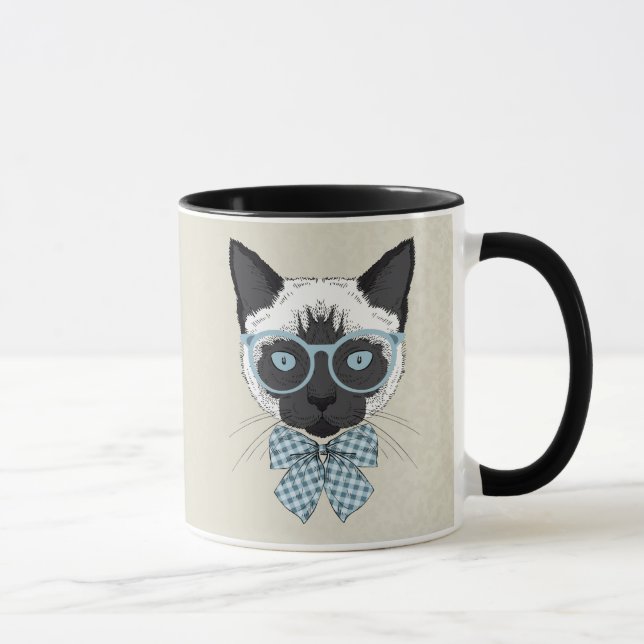 Mug Mode Smart de chat siamois (Droite)