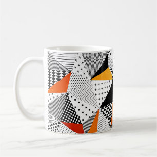 Mug Mode triangulaire : Élégance Polygonale Vintage.