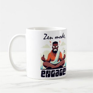 Mug Mode zen, engagez-vous ! ⚡ Adulte est un Glitch