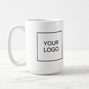 Mug Modèle de conception simple Ajoutez votre logo d'e
