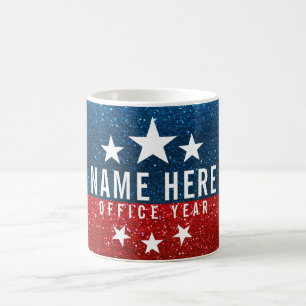 Mug Modèle de la campagne américaine Parties scintilla