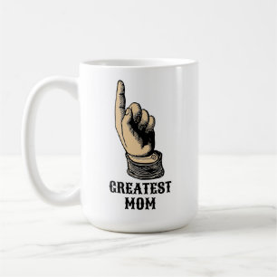 Mug Modèle de la manicule de pointe de l'ère victorien