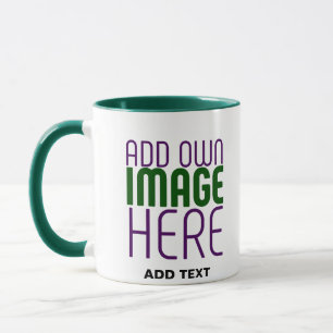 MUG MODÈLE DE TEXTE D'IMAGE BLANCHE SIMPLE MODERNE