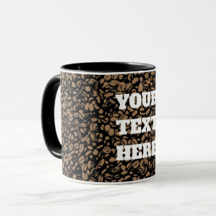 Mug Modèle de texture de café