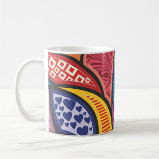 Mug Modèle Floral Abstrait coloré cool