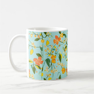 Mug Modèle floral de printemps