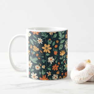Mug Modèle floral simple