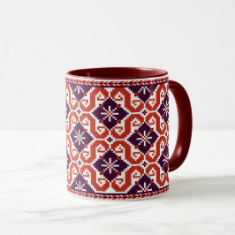 Mug Modèle floral ukrainien