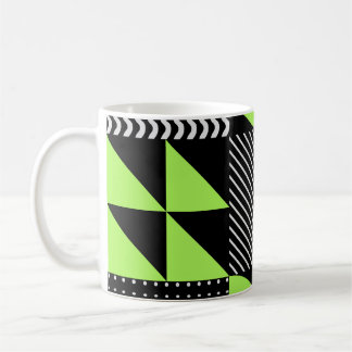 Mug Modèle géométrique minimaliste, vintage scandinave